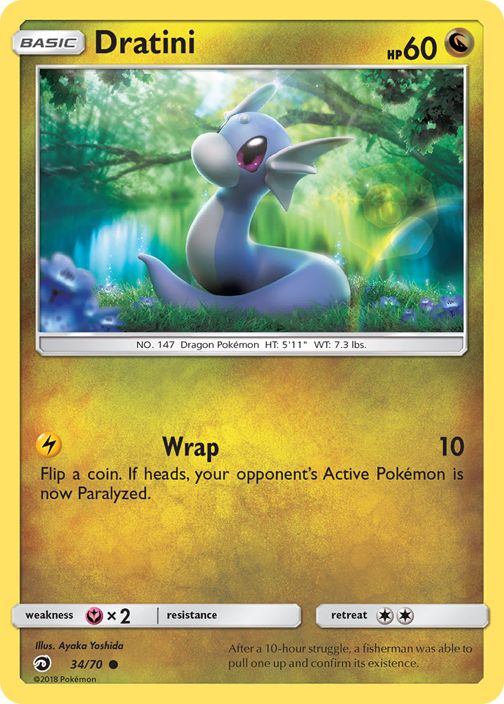 Dragon Majesty Dratini #34/70
